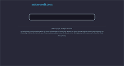 Desktop Screenshot of micsrosoft.com